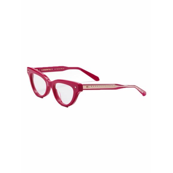 NEW!! Valentino Hot Pink Cat-Eye Women\'s Eyeglass Frames - Authentic main image 6